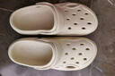 名創(chuàng)優(yōu)品（MINISO）洞洞鞋男女夏季外穿涼鞋防滑厚底踩屎感包頭涼拖鞋 白色+海洋星星 曬單實(shí)拍圖