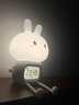 雷士（NVC）小夜燈睡眠伴睡嬰兒喂奶兔子時(shí)鐘生日禮物夜燈送女友床頭氛圍 曬單實(shí)拍圖