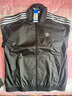 adidas休閑簡(jiǎn)約三條紋梭織立領(lǐng)夾克外套男裝秋季阿迪達斯三葉草   黑色 (偏小，推薦買(mǎi)大1碼)   L 曬單實(shí)拍圖