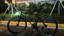 永久公路車(chē)自行車(chē)成人700C賽車(chē)變速男女青少年學(xué)生城市通勤單車(chē)腳踏車(chē) 深空灰 單速【燕把 U剎】 曬單實(shí)拍圖