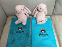 Jellycat花布邦尼兔動(dòng)物毛絨玩偶兔子玩偶兒童禮物娃娃生日新婚禮物 徹蕊（胭脂粉色） Medium 曬單實(shí)拍圖