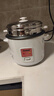 SUOBQR蘇泊電飯鍋家用 1.5L/2L/3L/4升/5升老式大容量上蒸下煮電飯煲 經(jīng)典傳統機械式一鍵操作迷你小型 4L 帶蒸籠【特厚不粘內膽】 曬單實(shí)拍圖