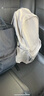 無(wú)印良品（MUJI） 帶PC收納袋雙肩包背包女旅行包書(shū)包電腦包女包通勤包大容量 淺米色5A 長(zhǎng)43*寬32*高14cm 曬單實(shí)拍圖