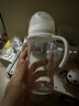 貝親（Pigeon）奶瓶新生嬰兒玻璃材質寬口徑奶瓶自然實感第3代 240ml 6-9月 帶L奶嘴 曬單實拍圖