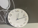 KARLSSON荷蘭原裝進口On The Edge掛鐘客廳鐘簡約裝飾北歐鐘表KA5311 白色 曬單實拍圖