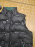 啄木鳥(niǎo)羽絨棉馬甲男秋冬季新款加厚男士寬松無(wú)袖坎肩背心羽保暖絨服男裝 MJ881黑色 2XL 約125-145斤 曬單實(shí)拍圖