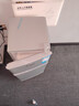 志高（CHIGO）小冰箱迷你小型家用冷藏冷凍兩用宿舍出租房用雙門(mén)辦公室電冰箱節能省電 【一級能效】58L銀色【三天約一度電】 曬單實(shí)拍圖