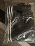 阿迪達斯 （adidas）長(cháng)褲男秋季寬松透氣直筒褲跑步運動(dòng)防風(fēng)休閑褲 黑白 XL 曬單實(shí)拍圖