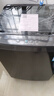 美的（Midea）波輪洗衣機(jī)全自動(dòng)12kg大容量家用專利免清洗不銹鋼立方內(nèi)桶12h智能預(yù)約水電雙寬省水省電一級能效 MB12L2 曬單實(shí)拍圖