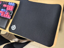 賽睿（SteelSeries）QcK Medium 游戲鼠標墊大號 鼠標墊游戲電競 電競fps順滑鼠標墊 CSGO 無畏契約 M號 320*270*2mm 曬單實拍圖