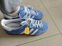阿迪達斯 （adidas）女 三葉草系列 GAZELLE INDOOR W 低幫休閑鞋 HQ8717 藍色  42.5  曬單實拍圖