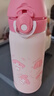 膳魔師（THERMOS）三麗鷗聯(lián)名保溫杯咖啡杯學(xué)生杯子男女便攜水杯美樂(lè)蒂系列生日禮物 保溫吸管杯 350ml 內(nèi)附杯套 曬單實(shí)拍圖