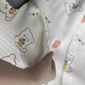 9i9月子服純棉待產(chǎn)裙月子褲套裝三層夾棉 A類(lèi)裙子+褲子套裝 粉小熊 L 曬單實(shí)拍圖