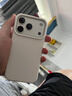 Smorss 【相機(jī)按鍵丨內(nèi)置磁吸】適用蘋果17pro手機(jī)殼iphone17pro保護(hù)套親膚固態(tài)硅膠植絨男女款軟殼白 曬單實(shí)拍圖