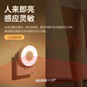 美的（Midea）LED人體感應(yīng)小夜燈臥室床頭燈兒童書房宿舍起夜燈適老改造迎賓燈 曬單實(shí)拍圖