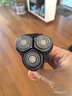 小適家用全身水洗男士剃胡LED顯示屏360°5D浮動刀頭刮胡剃須刀F305-GY 曬單實(shí)拍圖