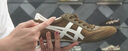 Onitsuka Tiger鬼塚虎新款復古運動(dòng)休閑鞋 舒適輕便男女鞋MACHU RACER 1183C535 棕色 42.5 曬單實(shí)拍圖