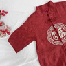 G.DUCKKIDS小黃鴨滿月嬰兒衣服秋季新生兒連體衣中國風(fēng)唐裝寶寶百天周歲禮服 蛇年+香囊 66cm 66碼0-3月建議寶寶4-6公斤 曬單實拍圖
