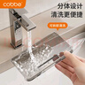 卡貝（cobbe）肥皂盒浴室肥皂架壁掛衛生間置物架肥皂托酒店皂碟免釘瀝水香皂盒 肥皂盒-帶瀝水架 曬單實(shí)拍圖