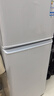 TCL 116升二級(jí)能效雙開門兩門二門養(yǎng)鮮冰箱小戶型小型家用節(jié)能電冰箱租房國(guó)家補(bǔ)貼118升級(jí)款R116L5-B 曬單實(shí)拍圖