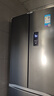 華凌326升美的出品法式多門一級能效雙變頻風冷家用電冰箱節(jié)能保鮮凈味冰箱BCD-326WFPH國家補貼20% 曬單實拍圖