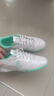 卡爾美（KELME）成人足球鞋男比賽TF碎釘球鞋學(xué)生透氣防滑球鞋 白/清新綠 41  曬單實(shí)拍圖