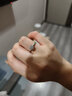 鉆途人工培育鉆石一克拉鉆戒VVS2求婚戒指微鑲小鉆結(jié)婚生日情人節(jié)禮物 一克拉培育鉆戒/D級/3EX/VVS2 開口（可調(diào)節(jié)大小） 曬單實拍圖