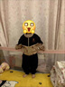G.DUCKKIDS小黃鴨男童加絨套裝秋冬裝0一3歲嬰兒衣服5男小童寶寶加厚兩件套 白色 80 尺碼6-12月【75-85cm】 曬單實(shí)拍圖