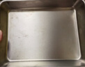 無(wú)印良品 MUJI 不銹鋼方形盆 四方盒餐具食品級 家用 備菜盤(pán) MCD82A0A 銀色 長(cháng)26.5×寬20.5×高4.5cm 曬單實(shí)拍圖