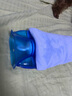 三樸samply三樸熱水袋頸椎熱敷枕沖水加厚大號暖水袋枕頭暖脖子關(guān)節 玉帶藍(送布套) 曬單實(shí)拍圖