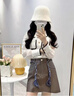 宙馨配絲帶洗水pu皮裙女2025秋冬新款半裙氣質(zhì)高腰a字裙顯瘦包臀短裙 黑色（配絲帶） M 曬單實(shí)拍圖