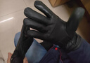 恒源祥羊皮毛一體真皮手套保暖加厚冬騎車(chē)東北羊毛摩托車(chē)防水防風(fēng)皮手套 雙手食指觸屏男款一 均碼 曬單實(shí)拍圖