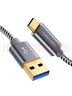 CABLE CREATIONUSB3.2轉Type-C移動(dòng)硬盤(pán)數據線(xiàn)10Gbps高速傳輸快充線(xiàn)適用平板電腦華為蘋(píng)果車(chē)載carplay0.3m        曬單實(shí)拍圖