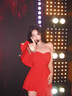 MPPMCKblackpink韓國女團演出服jennie成人紅色爵士舞蹈服年會(huì )打歌服潮 紅色 送同色短褲 S 曬單實(shí)拍圖