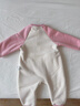 巴拉巴拉童裝寶寶連體衣新生兒哈衣包屁衣冬裝加絨加厚萌男童女童嬰童衣服 粉紅A61335 90cm 曬單實(shí)拍圖
