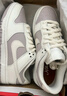 耐克女子輕便膠底運動(dòng)鞋冬季低幫復古板鞋NIKE DUNK LOW IH0639 011淡紫色/帆白/帆白 37.5 曬單實(shí)拍圖