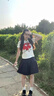 LDBE花朵正肩短袖t恤女夏季新款設(shè)計(jì)感小眾韓系顯瘦百搭圓領(lǐng)體恤上衣 白色 XL 【120-130斤】 曬單實(shí)拍圖