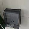 國際電工86型插座防水罩自粘貼式開關(guān)電源保護(hù)蓋套防水盒浴室衛(wèi)生間防濺盒 一位防水盒-86型通用【黑透明】 曬單實(shí)拍圖