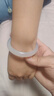 周大生白月光玉髓手鐲子白透天然新中式國風(fēng)玉鐲教師節禮物送女友送媽媽 曬單實(shí)拍圖