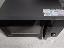 格蘭仕（Galanz）【國家補貼】微波爐家用變頻一級能效空氣炸烤箱一體機不銹鋼內(nèi)膽900瓦25升平板智能光波爐ACG0 超清大屏 曬單實拍圖