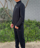 安踏運(yùn)動(dòng)套裝男運(yùn)動(dòng)服秋冬季跑步針織棉質(zhì)休閑套開衫上衣長(zhǎng)褲兩件套 【店長(zhǎng)推薦套裝】黑色外套+收口褲 XL/180 曬單實(shí)拍圖