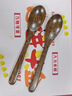 唐宗筷  櫸木小勺子19*3.7cm*2支裝 湯勺湯匙調羹攪拌勺 長(cháng)柄兒童輔食 曬單實(shí)拍圖