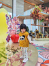 優(yōu)衣庫嬰幼兒寶寶搖粒絨緊身褲打底褲內里加絨保暖469646 469646/30淺米色 90 曬單實(shí)拍圖