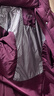 坦博爾【爆款】羽絨服女中老年大碼可脫卸帽保暖媽媽款外套TBF510560D 蝶羽紅 S (160) 曬單實(shí)拍圖