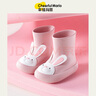 幸?，旣悾–heerful Mario）寶寶雨靴兒童雨鞋防水?huà)雰河變耗型泻⑴⑴顑乳L(cháng)20cm 曬單實(shí)拍圖
