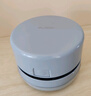 得力（deli）【兒童節禮物】充電式強吸力桌面吸塵器 迷你鍵盤(pán)除塵 橡皮屑清潔器 學(xué)生用品 藍色18884 曬單實(shí)拍圖