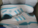 adidas FORUM LOW CL休閑籃球風(fēng)板鞋女子新款阿迪達斯官方三葉草 白/淺閃光藍/簡(jiǎn)單薄荷綠   39 曬單實(shí)拍圖