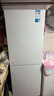 美的（Midea）195兩門(mén)二門(mén)雙開(kāi)門(mén)低噪租房小型家用電冰箱風(fēng)冷無(wú)霜小冰箱MR-195WE不串味以舊換新【國家補貼】 曬單實(shí)拍圖