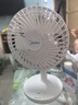美的電風(fēng)扇小風(fēng)扇家用桌面臺式小型電扇辦公室宿舍 USB充電臺扇低噪輕音便攜無(wú)線(xiàn)戶(hù)外手持風(fēng)扇 FTD12UA 可臺式可懸掛USB充電款FTD12UA 曬單實(shí)拍圖
