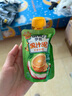 亨氏（Heinz）寶寶嬰兒輔食水果蘋果香芒香蕉黑加侖各3種口味果汁泥套裝 120g*6 曬單實拍圖